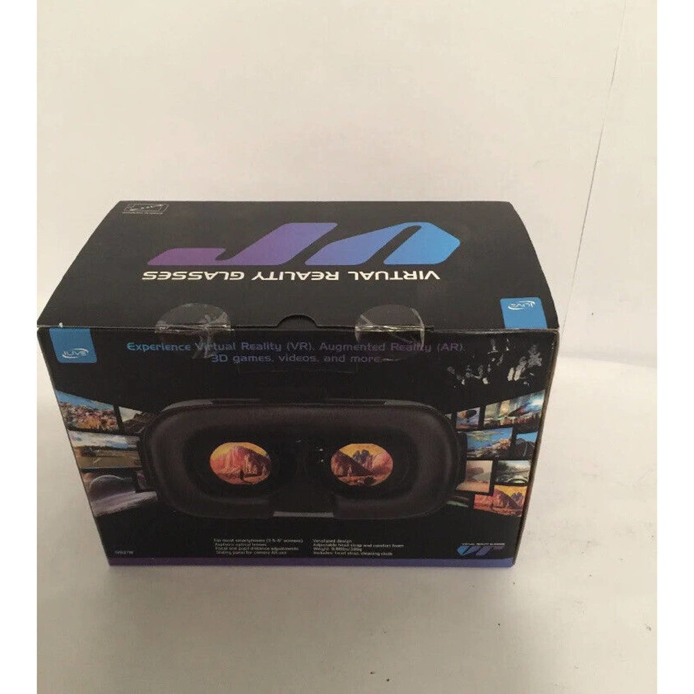 iLive VR Virtual Reality Glasses for Smartphones - Fits most 3.5-6" screens